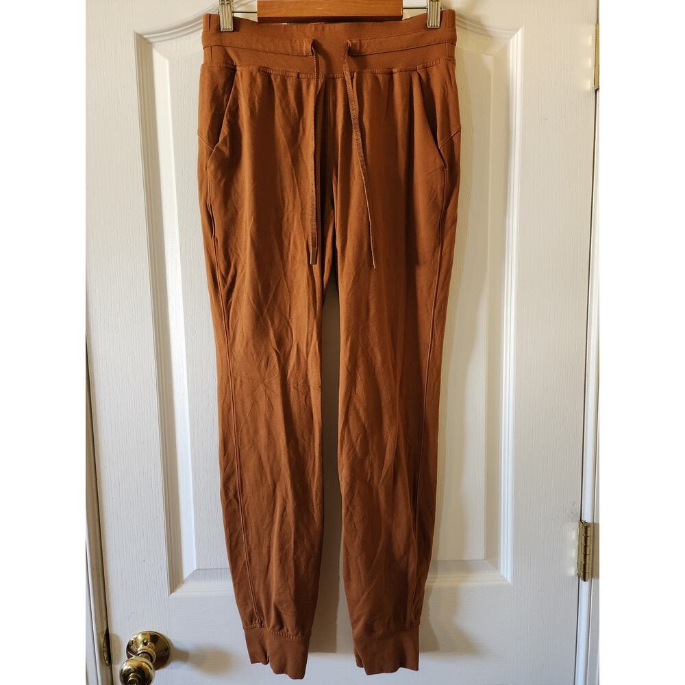 Lululemon Ready to Rulu High Rise Joggers Copper Brown W5BXOS Size 6